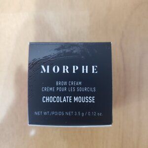 Morphe Brow Cream Chocolate Mousse 3.5g/.12oz New Unopened in Box